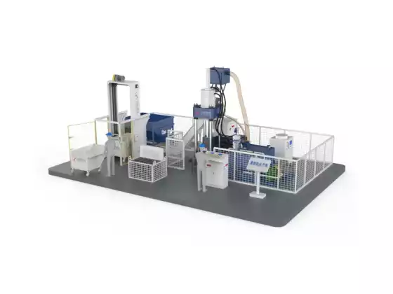 マグネシウムチップ練炭機